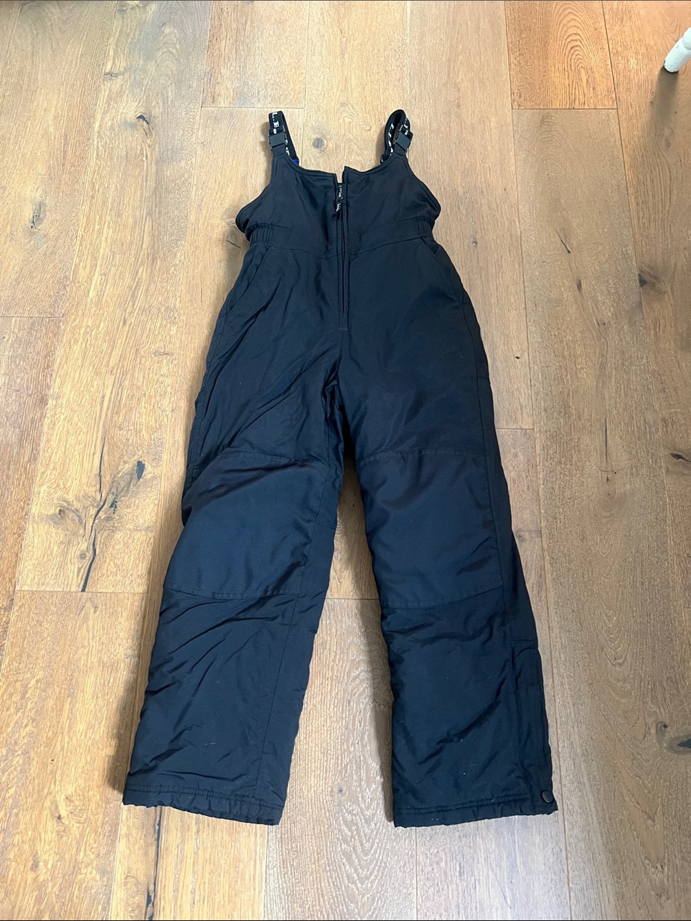 L.L. Bean Kids Black Snow Bib Pants Size 12 NEW !!!!